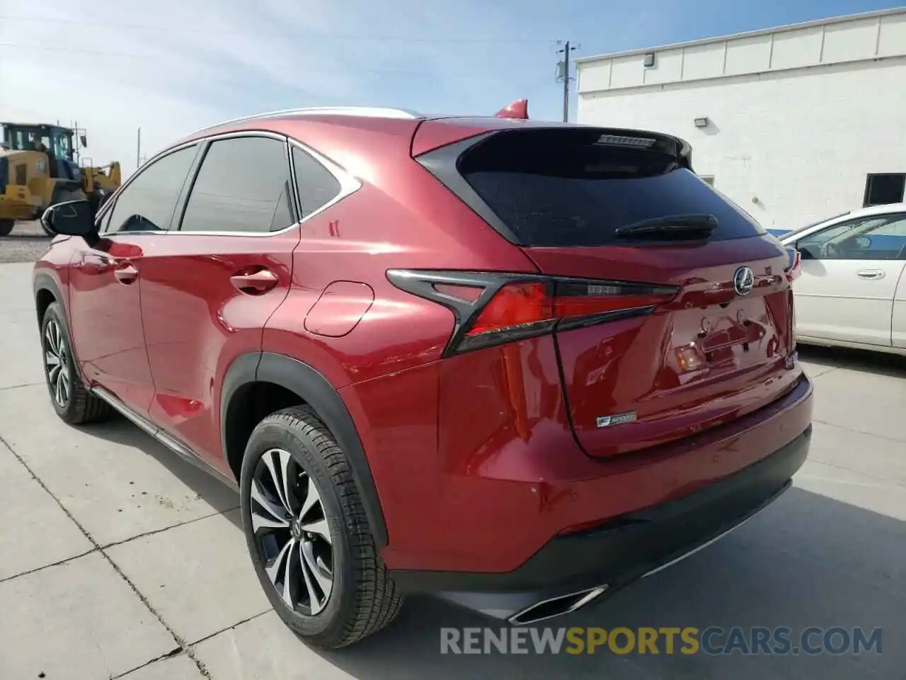 3 Photograph of a damaged car JTJSARDZ9M2262092 LEXUS NX 2021