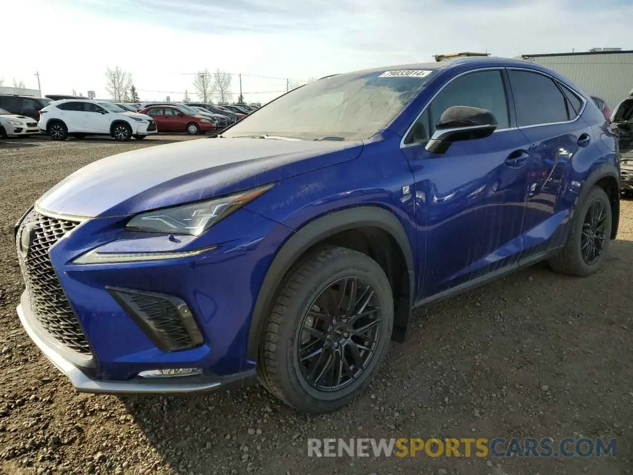 1 Photograph of a damaged car JTJSARDZXM2240408 LEXUS NX 2021