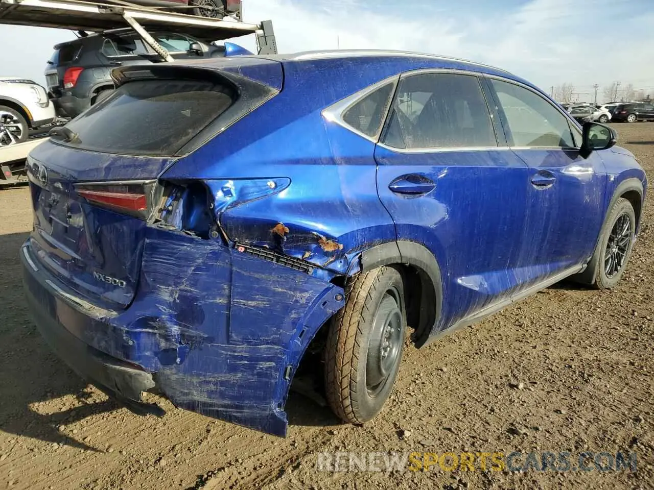 3 Photograph of a damaged car JTJSARDZXM2240408 LEXUS NX 2021