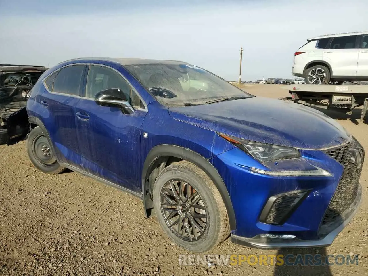 4 Photograph of a damaged car JTJSARDZXM2240408 LEXUS NX 2021