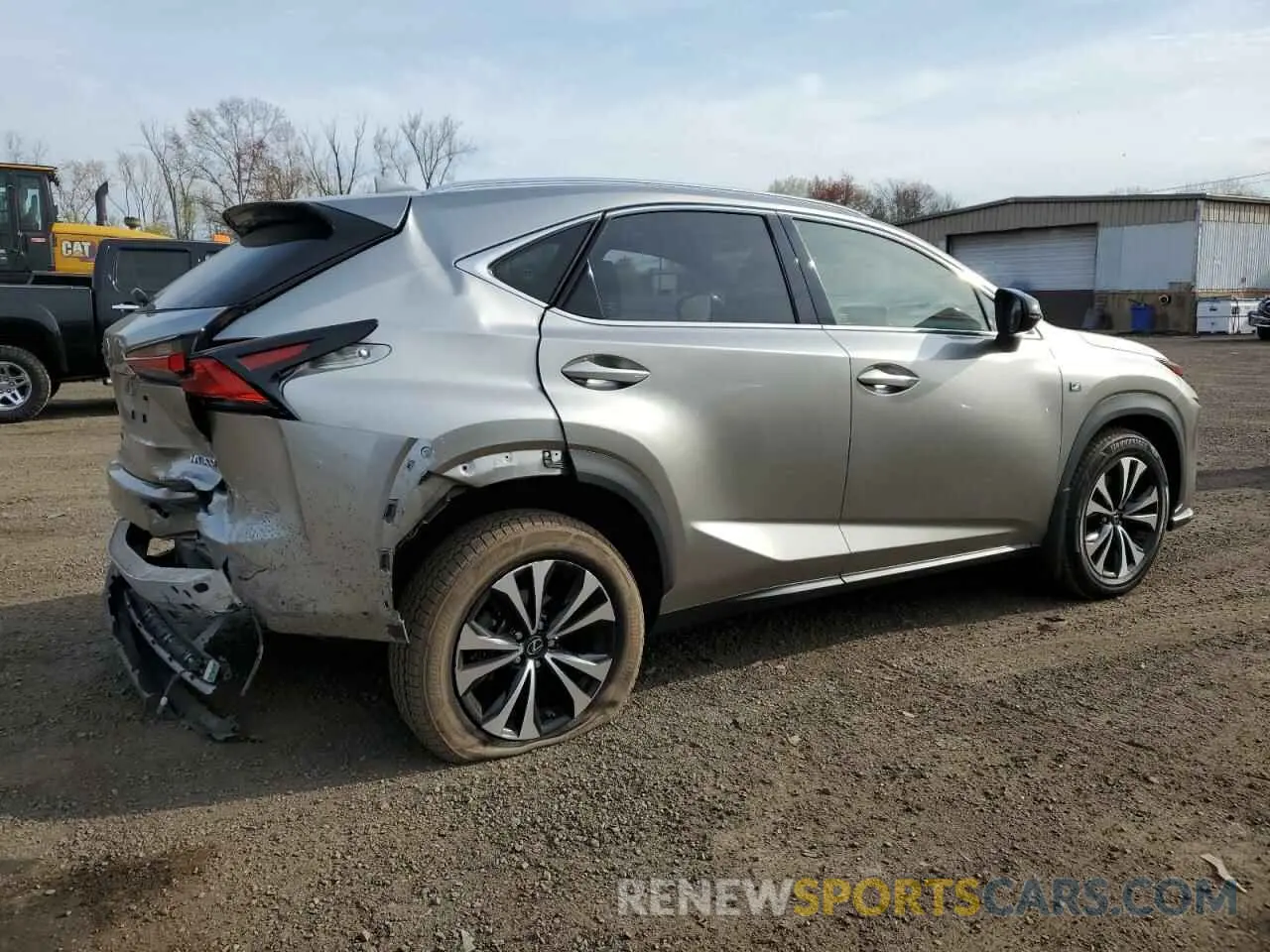 3 Photograph of a damaged car JTJSARDZXM2241235 LEXUS NX 2021