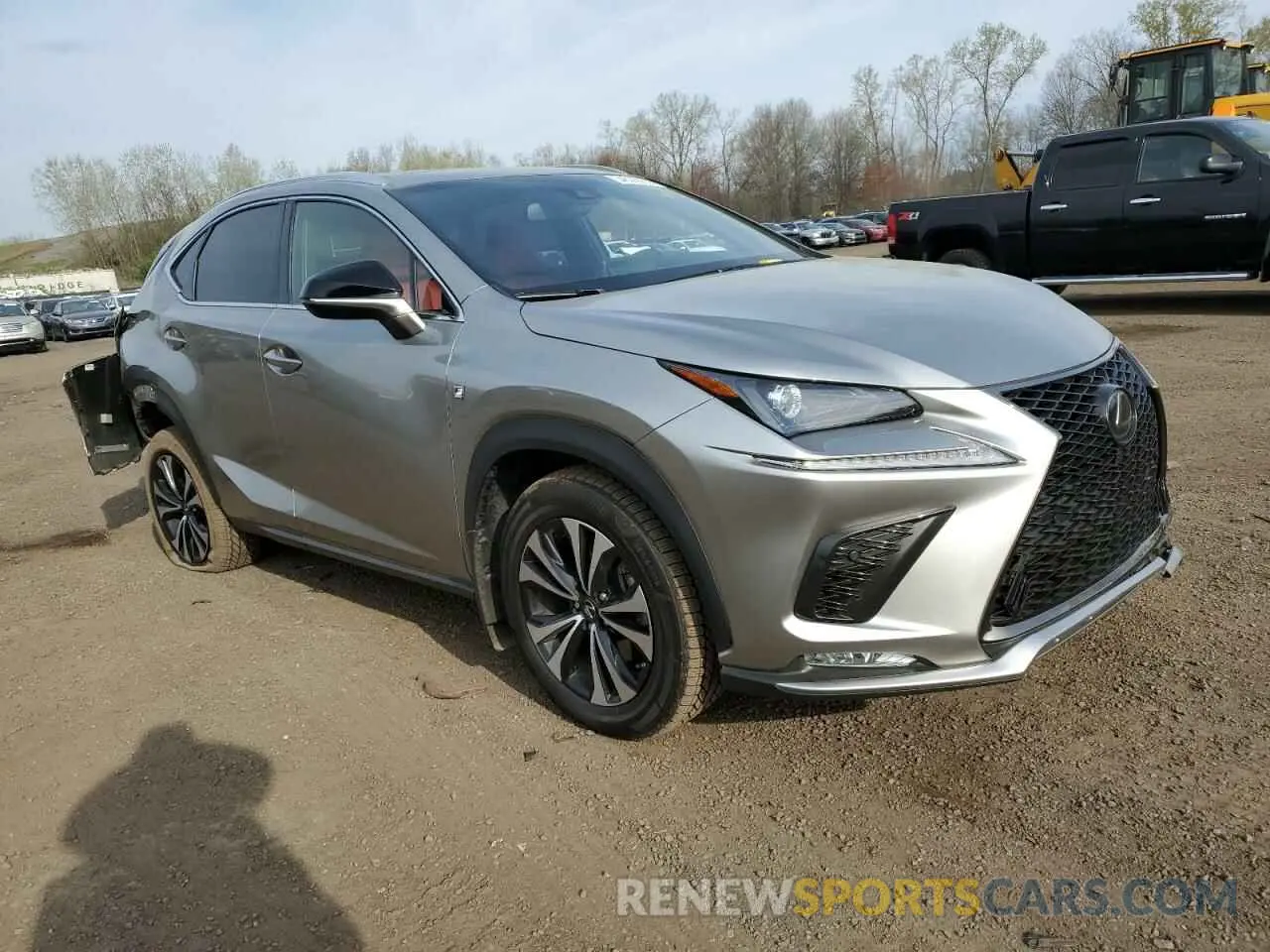 4 Photograph of a damaged car JTJSARDZXM2241235 LEXUS NX 2021