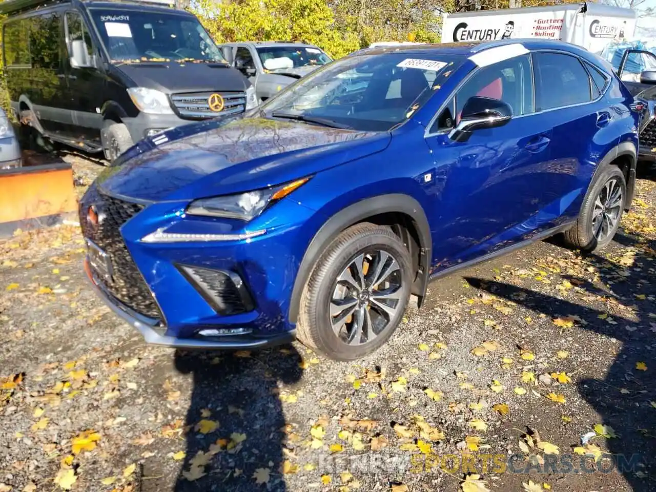 2 Photograph of a damaged car JTJSARDZXM2256740 LEXUS NX 2021