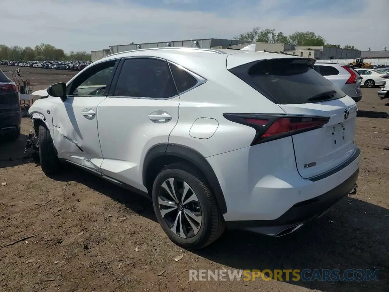 2 Photograph of a damaged car JTJSARDZXM5028607 LEXUS NX 2021