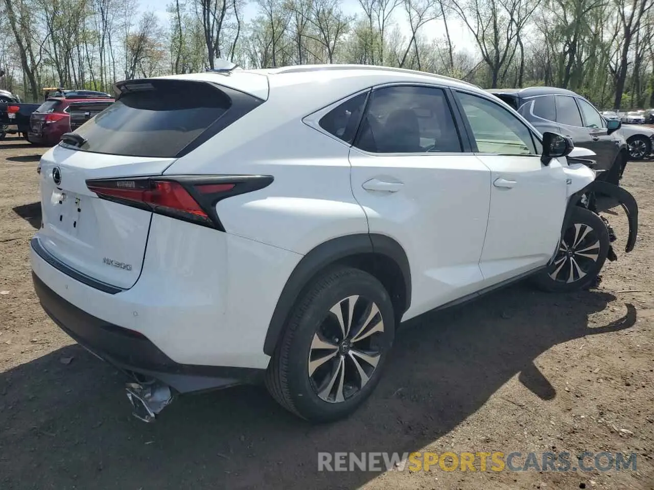3 Photograph of a damaged car JTJSARDZXM5028607 LEXUS NX 2021