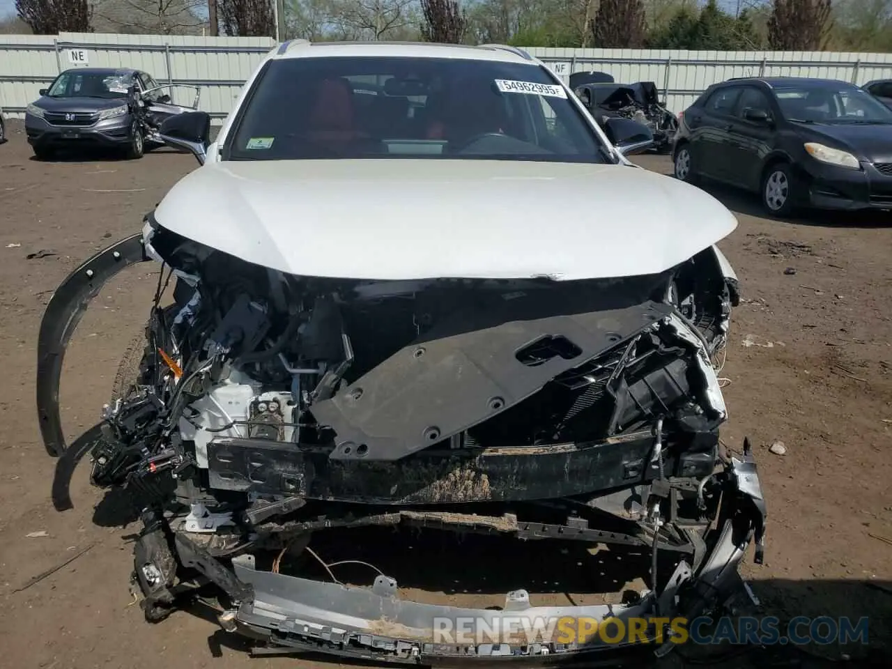 5 Photograph of a damaged car JTJSARDZXM5028607 LEXUS NX 2021