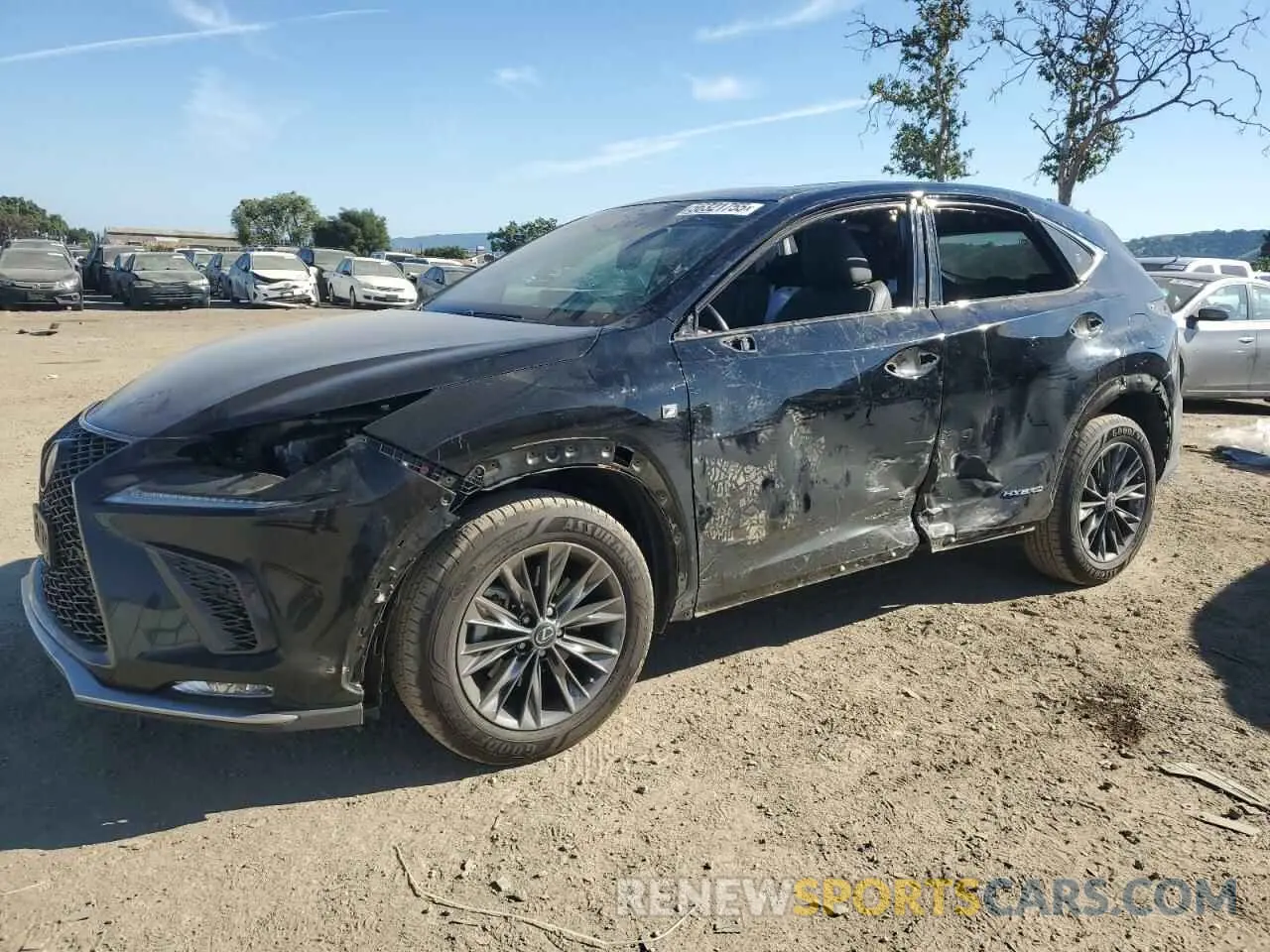 1 Photograph of a damaged car JTJSJRDZ7M5010775 LEXUS NX 2021