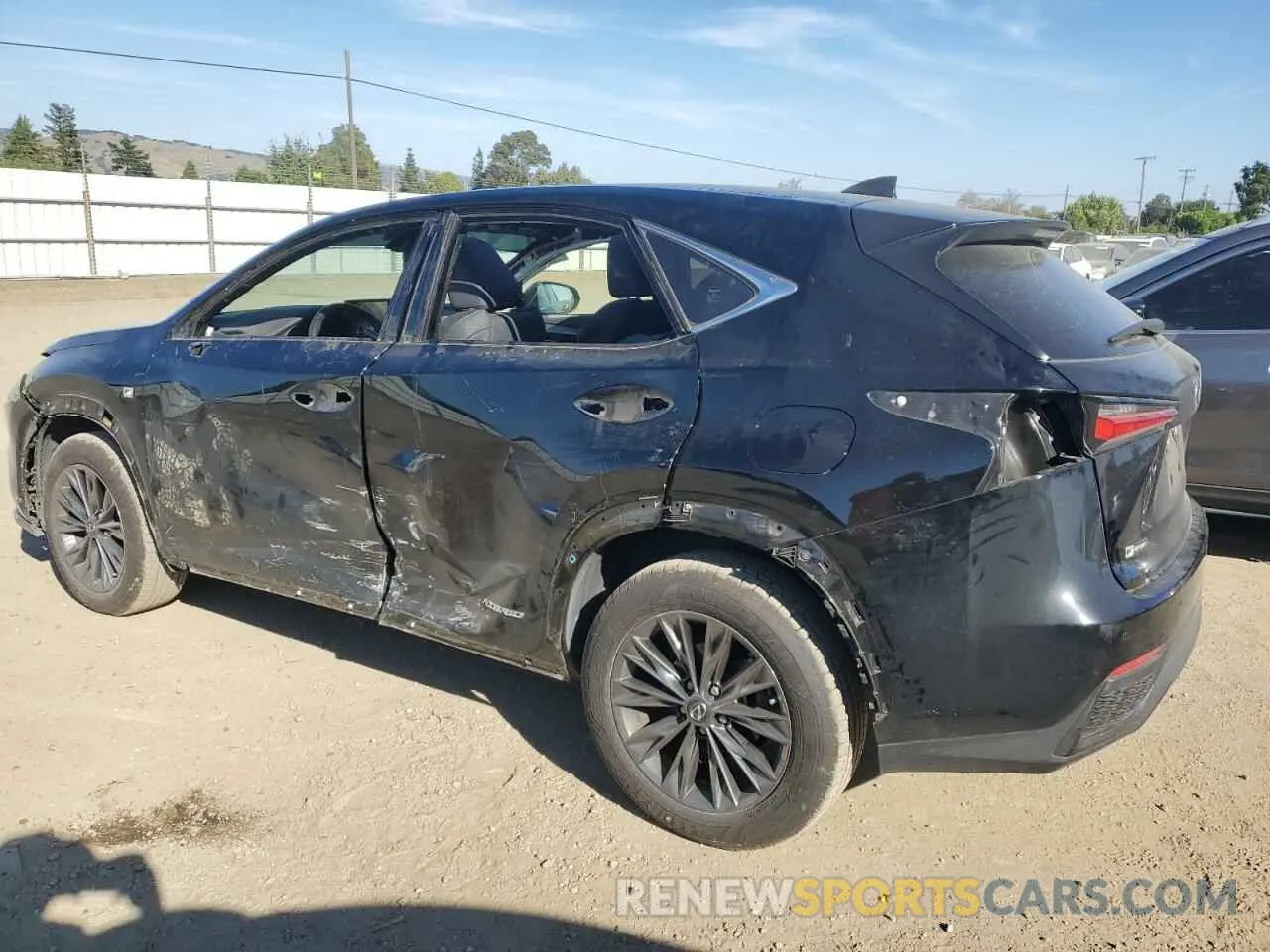 2 Photograph of a damaged car JTJSJRDZ7M5010775 LEXUS NX 2021