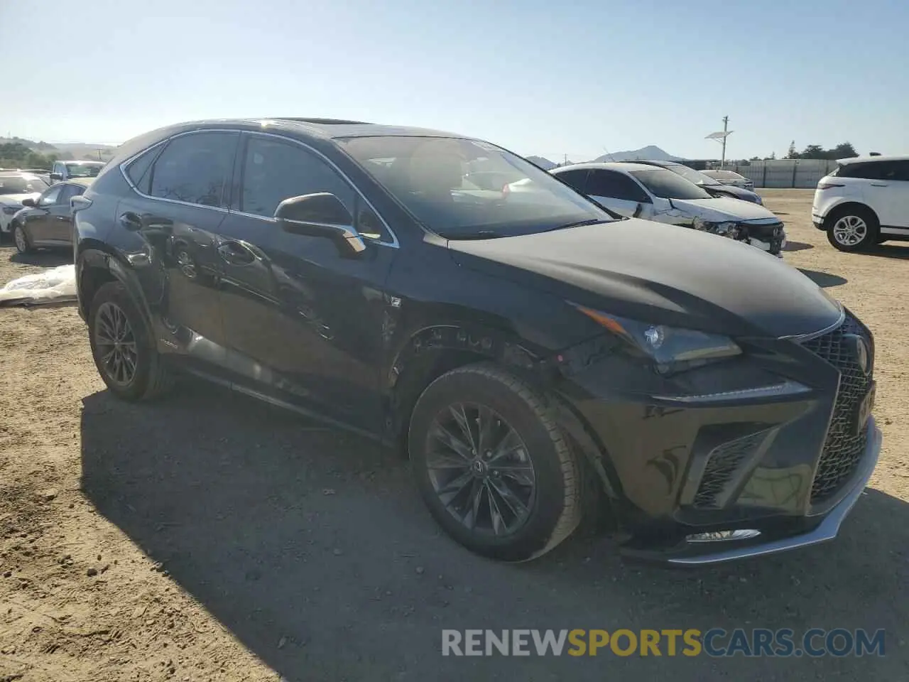 4 Photograph of a damaged car JTJSJRDZ7M5010775 LEXUS NX 2021