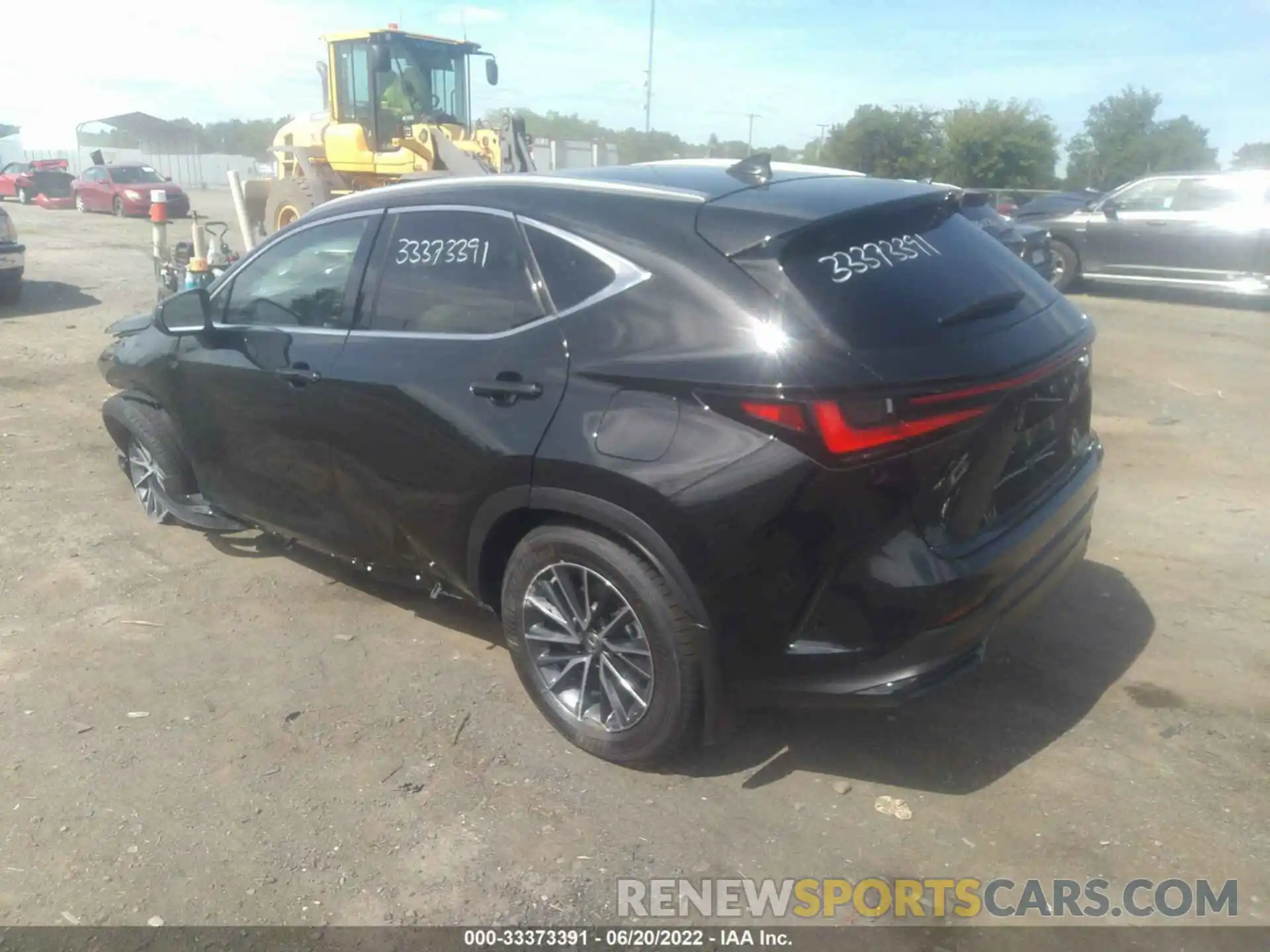 3 Photograph of a damaged car 2T2AKCEZ5NC002181 LEXUS NX 2022