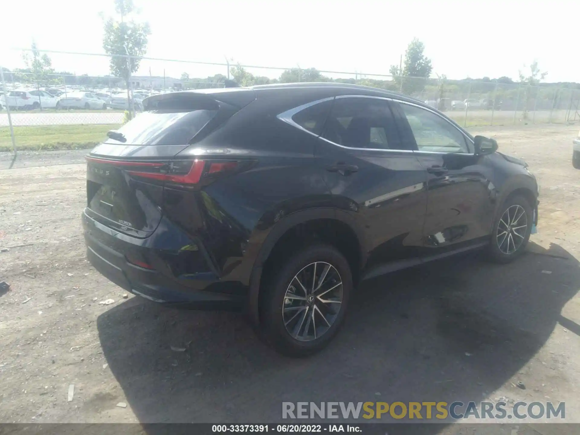 4 Photograph of a damaged car 2T2AKCEZ5NC002181 LEXUS NX 2022