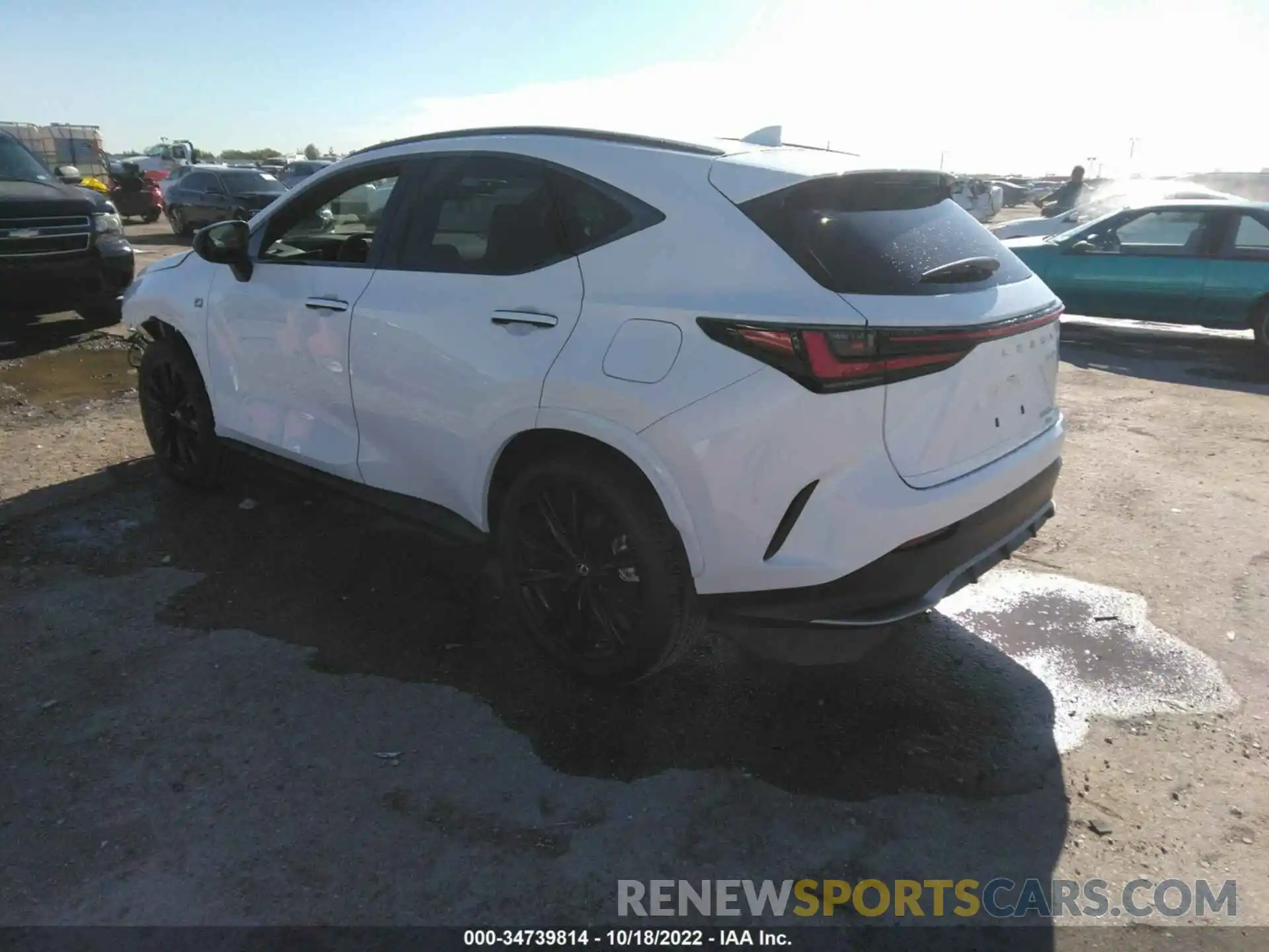 3 Photograph of a damaged car 2T2KGCEZXNC004997 LEXUS NX 2022