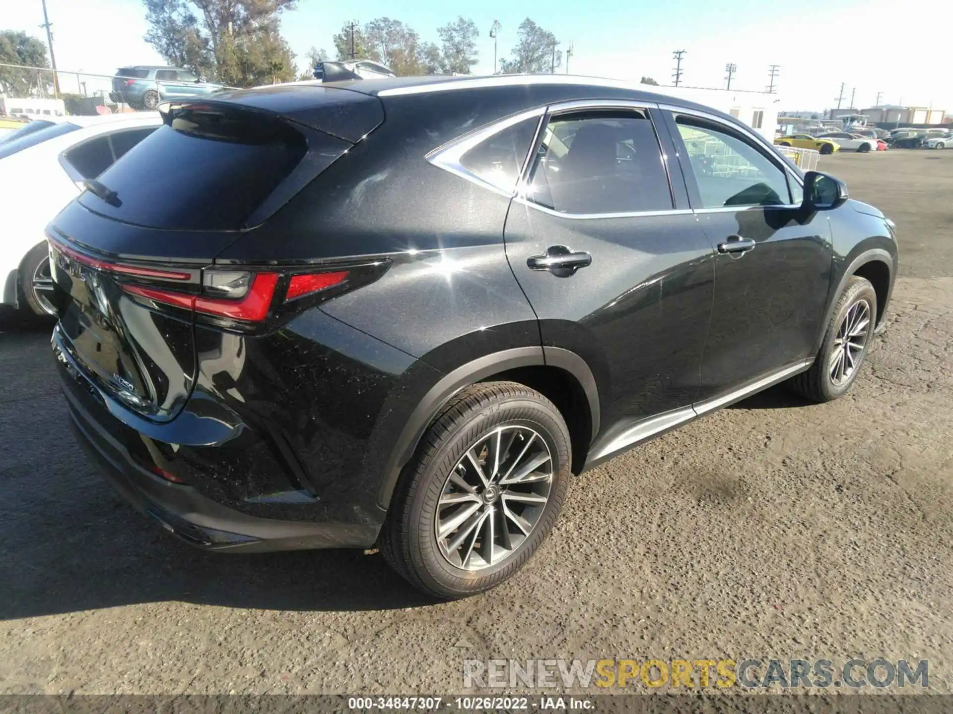 4 Photograph of a damaged car JTJADCAZ3N2001868 LEXUS NX 2022