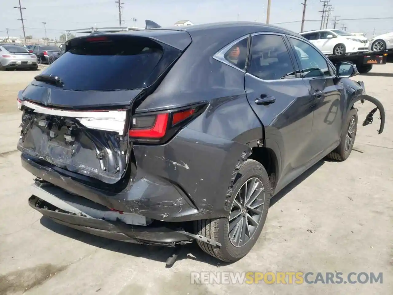 4 Photograph of a damaged car JTJAKCEZ9N5000190 LEXUS NX 2022