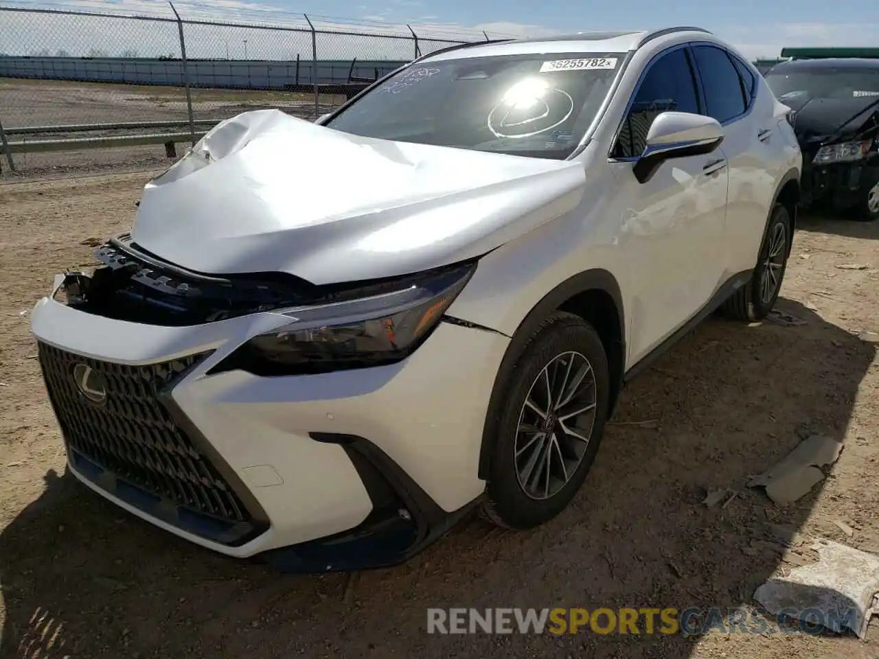 2 Photograph of a damaged car JTJGGCEZ0N5000610 LEXUS NX 2022