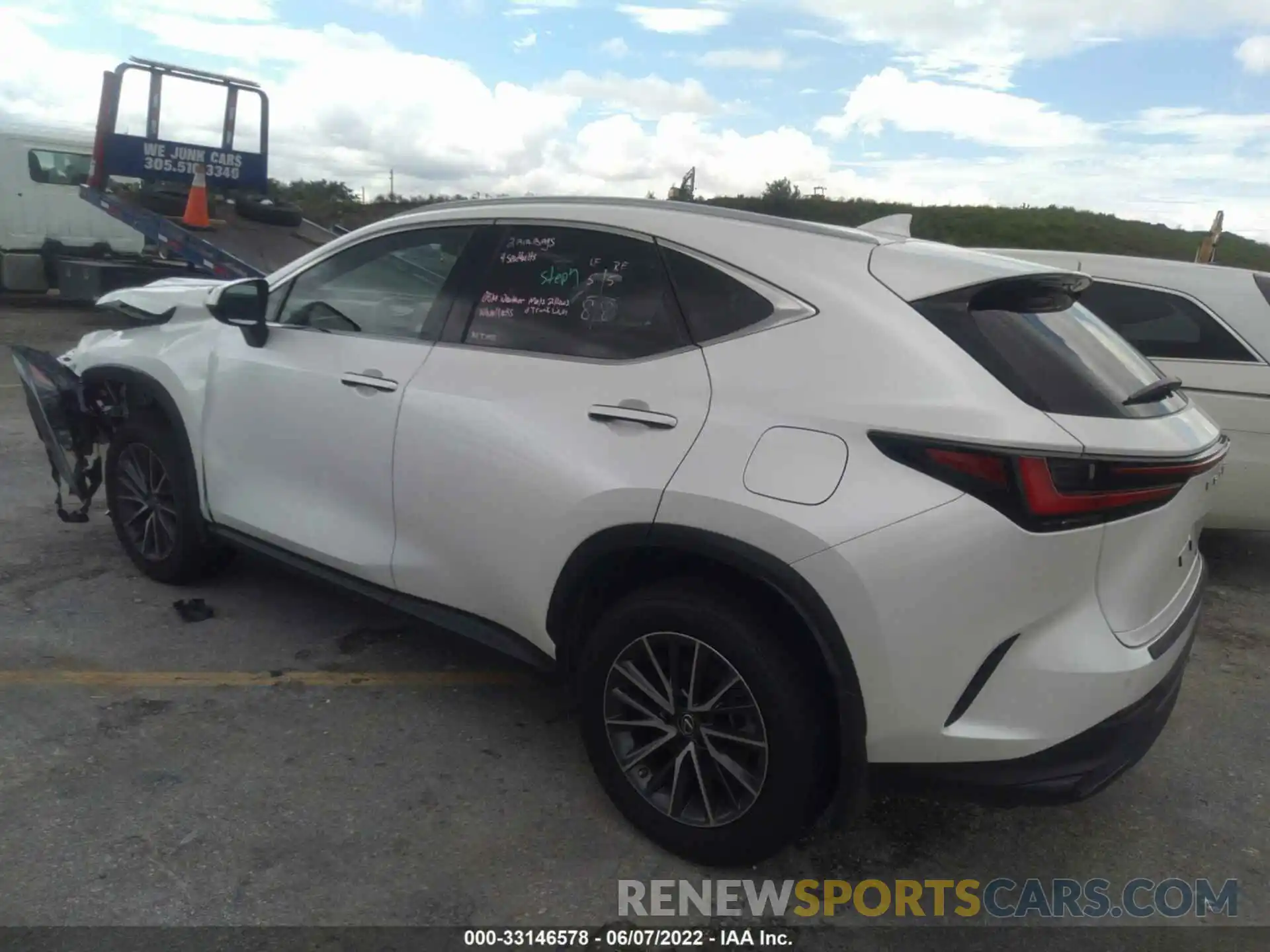 3 Photograph of a damaged car JTJGGCEZ1N5002186 LEXUS NX 2022