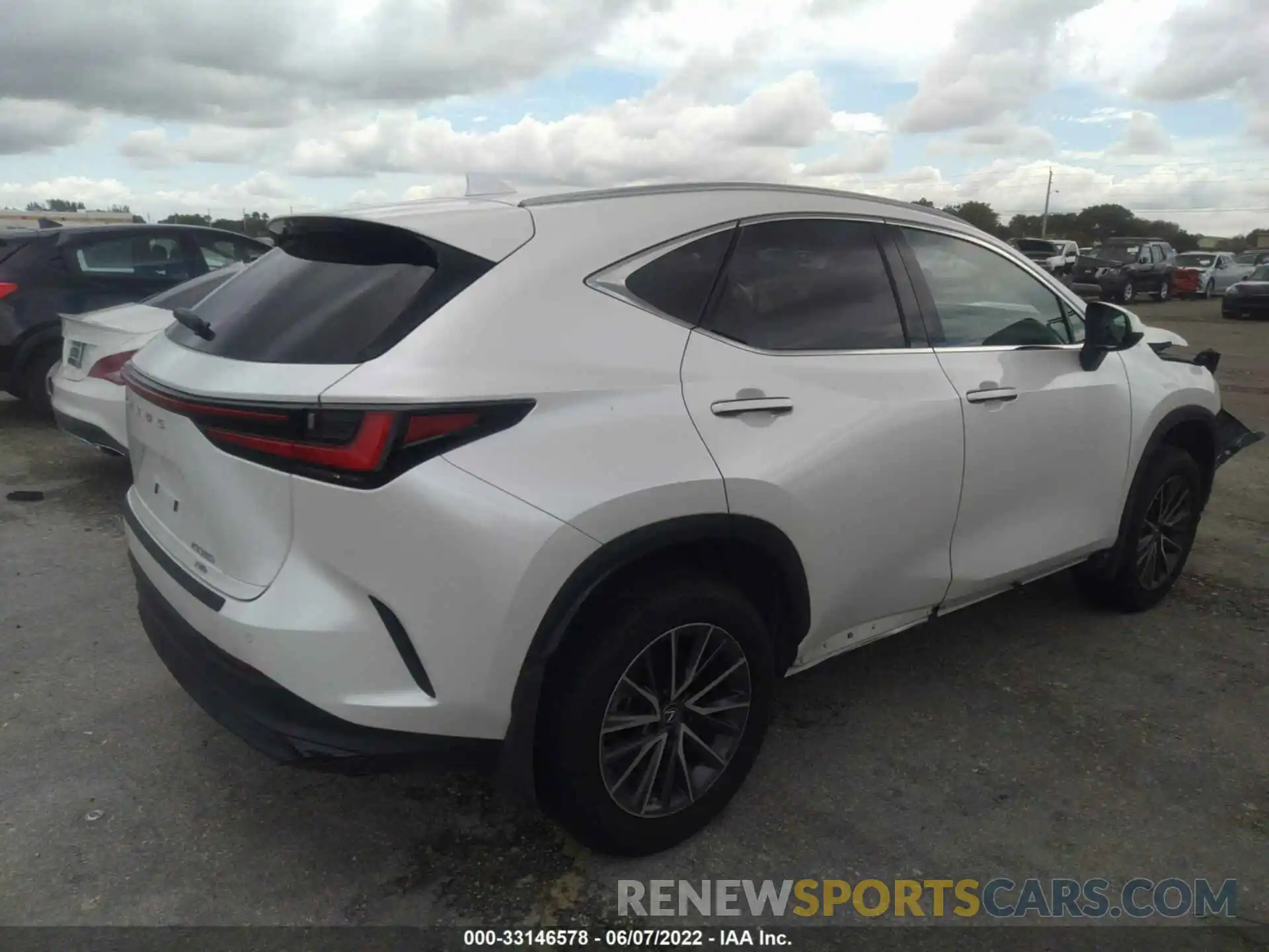 4 Photograph of a damaged car JTJGGCEZ1N5002186 LEXUS NX 2022