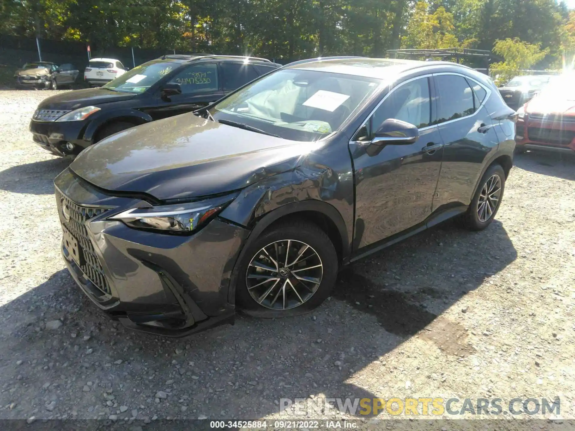 2 Photograph of a damaged car JTJGGCEZ4N5002246 LEXUS NX 2022