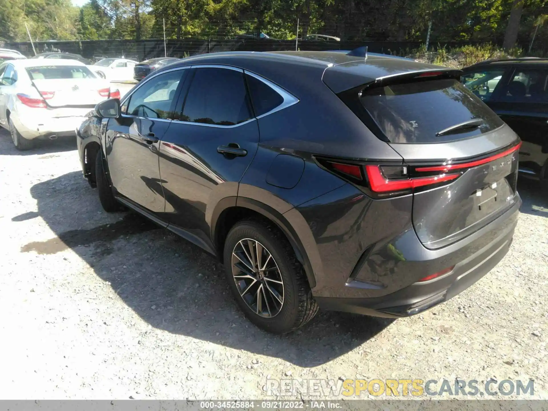 3 Photograph of a damaged car JTJGGCEZ4N5002246 LEXUS NX 2022