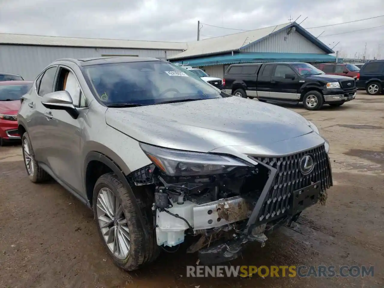 1 Photograph of a damaged car JTJHKCEZ5N5000377 LEXUS NX 2022