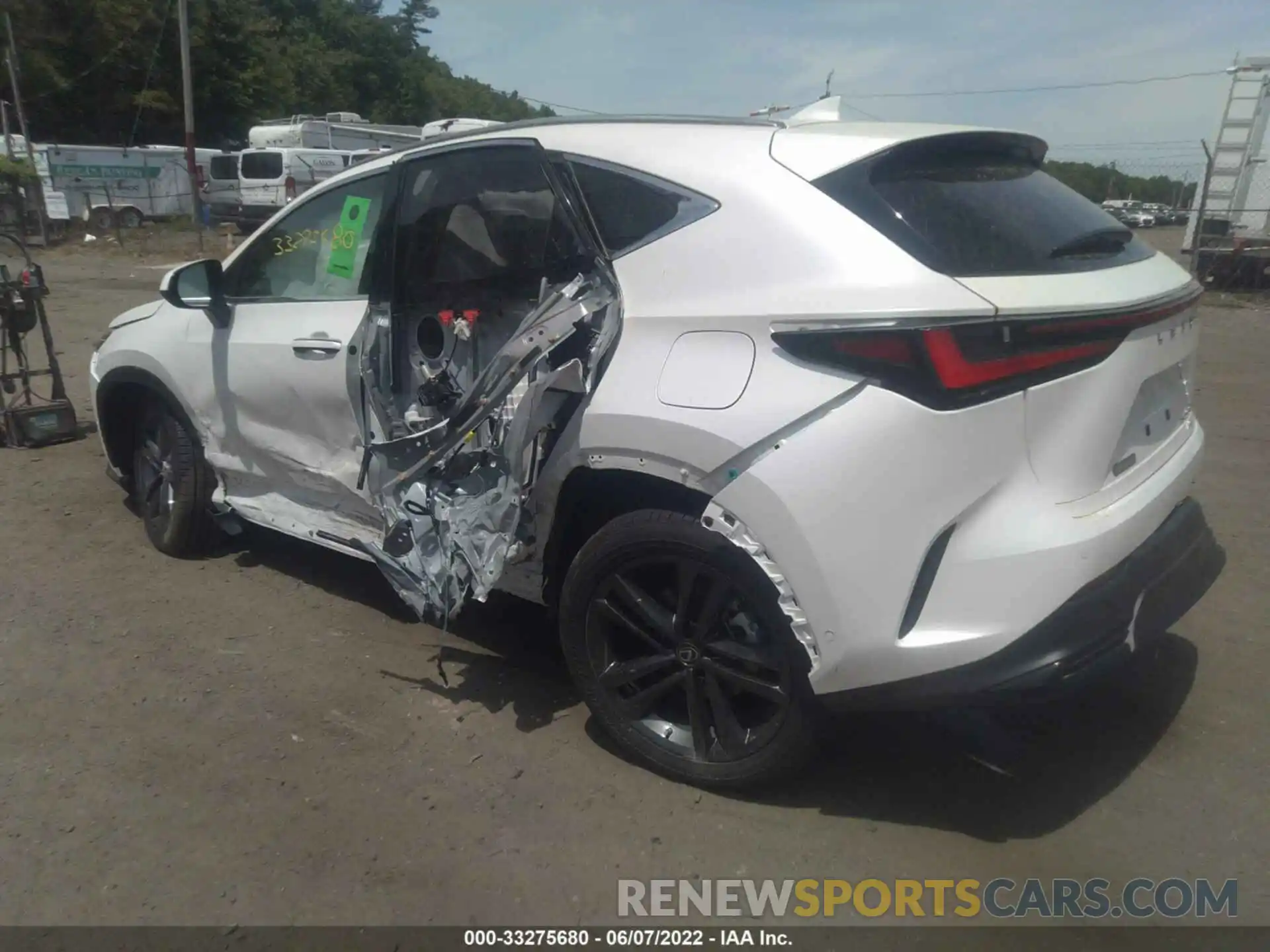 3 Photograph of a damaged car JTJHKCFZ3N2002869 LEXUS NX 2022