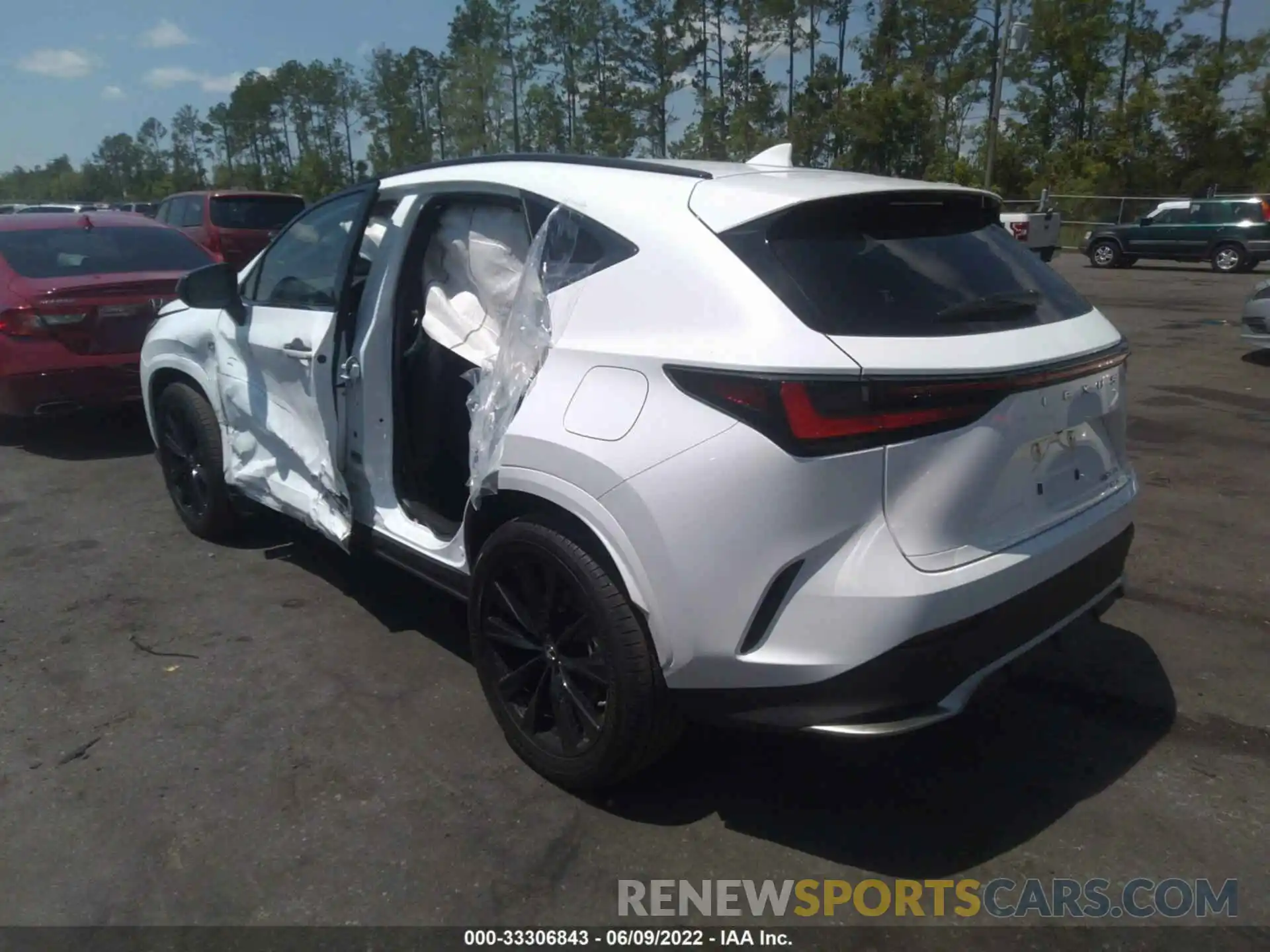 3 Photograph of a damaged car JTJKGCEZ6N2004012 LEXUS NX 2022