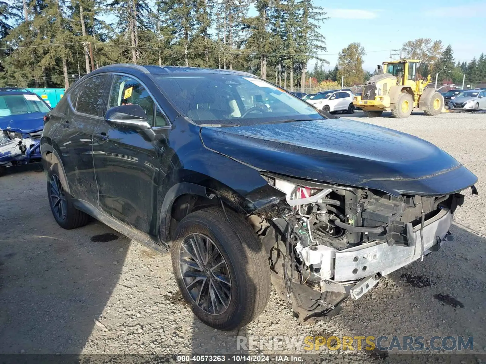 1 Photograph of a damaged car 2T2AKCEZ5PC010090 LEXUS NX 2023