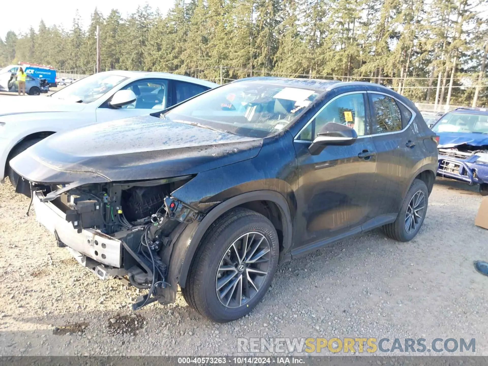 2 Photograph of a damaged car 2T2AKCEZ5PC010090 LEXUS NX 2023
