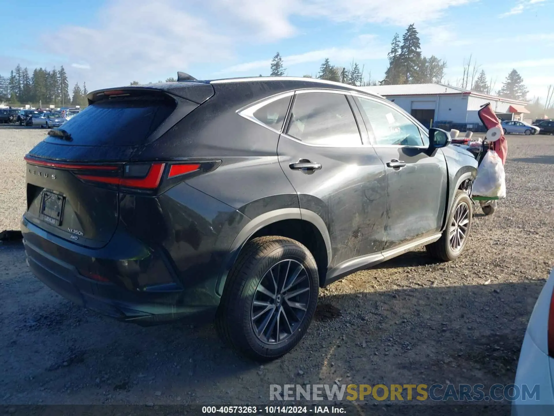 4 Photograph of a damaged car 2T2AKCEZ5PC010090 LEXUS NX 2023