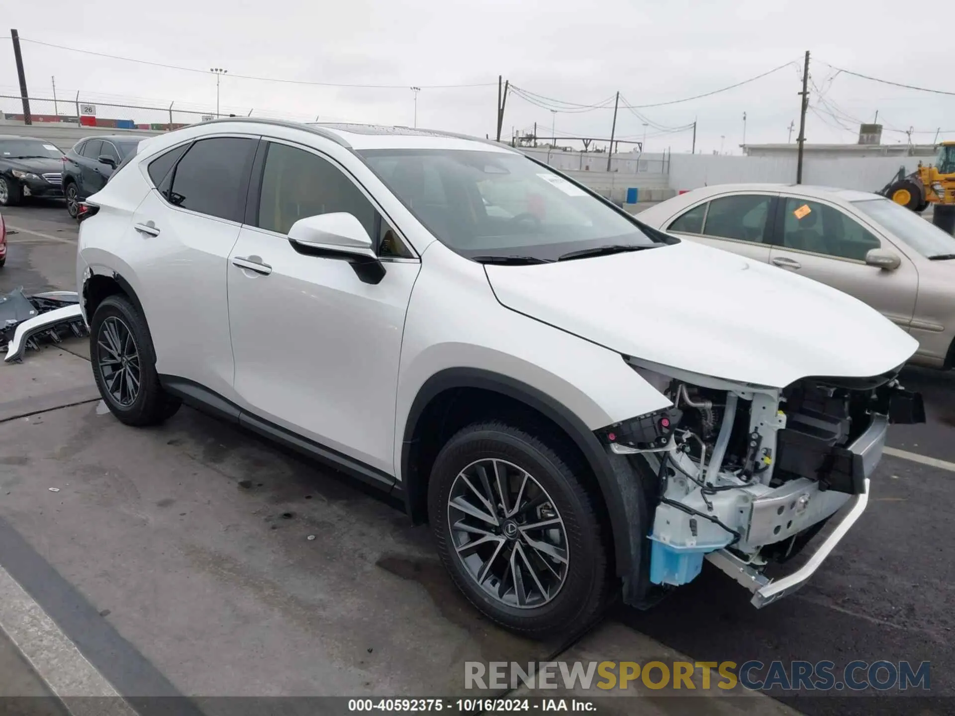 1 Photograph of a damaged car JTJADCAZ1S5024401 LEXUS NX 2025