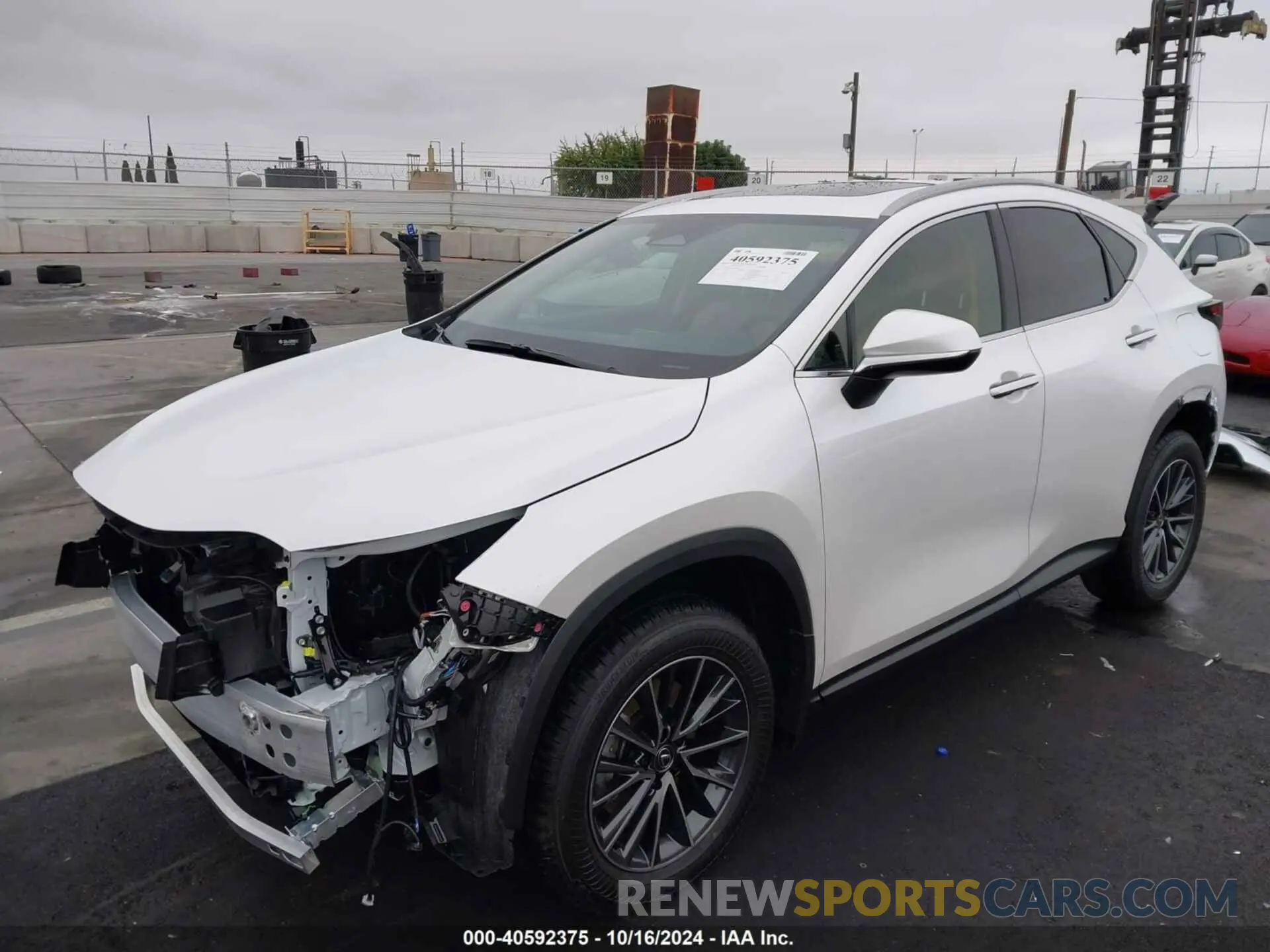 2 Photograph of a damaged car JTJADCAZ1S5024401 LEXUS NX 2025