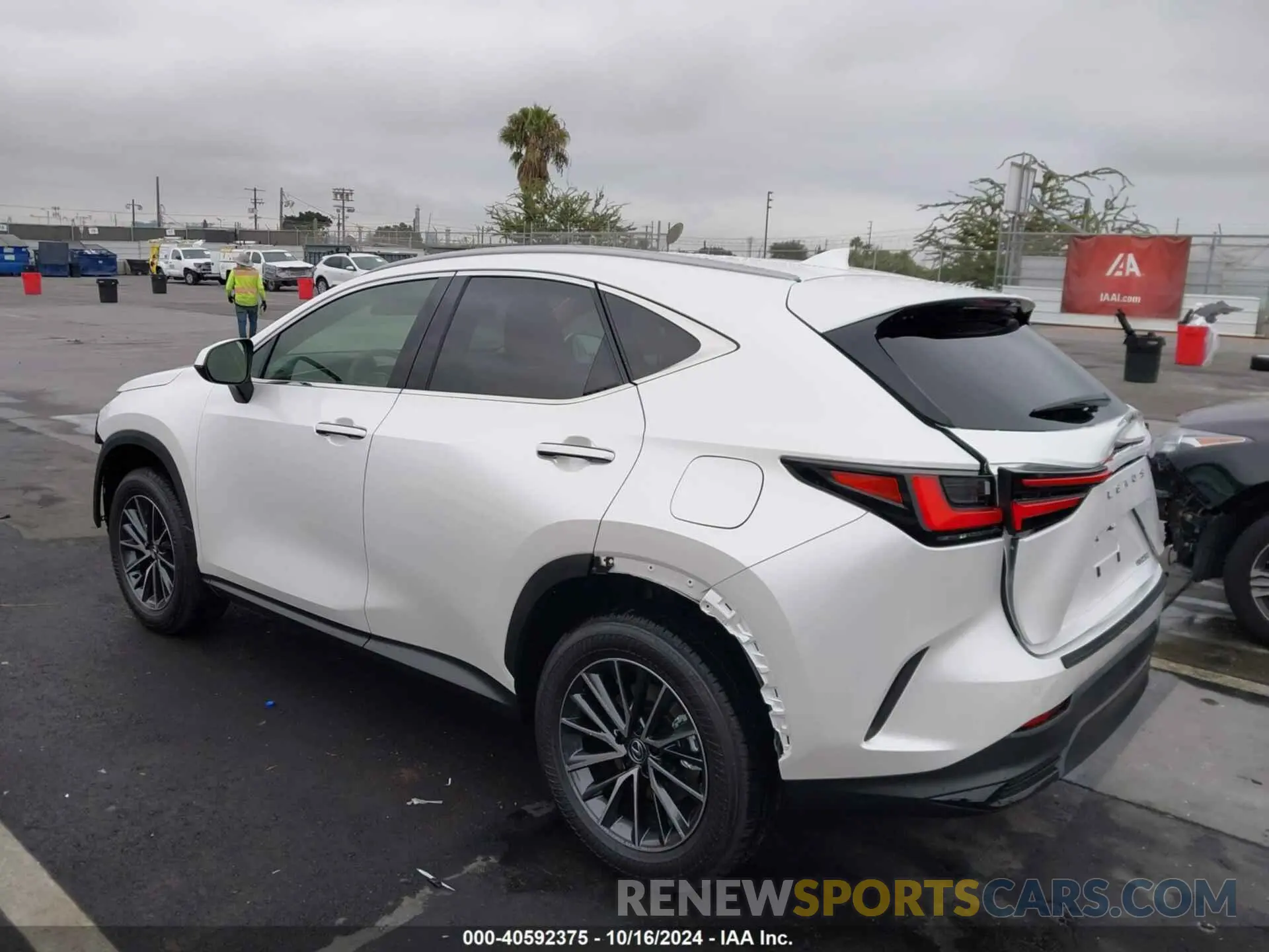 3 Photograph of a damaged car JTJADCAZ1S5024401 LEXUS NX 2025