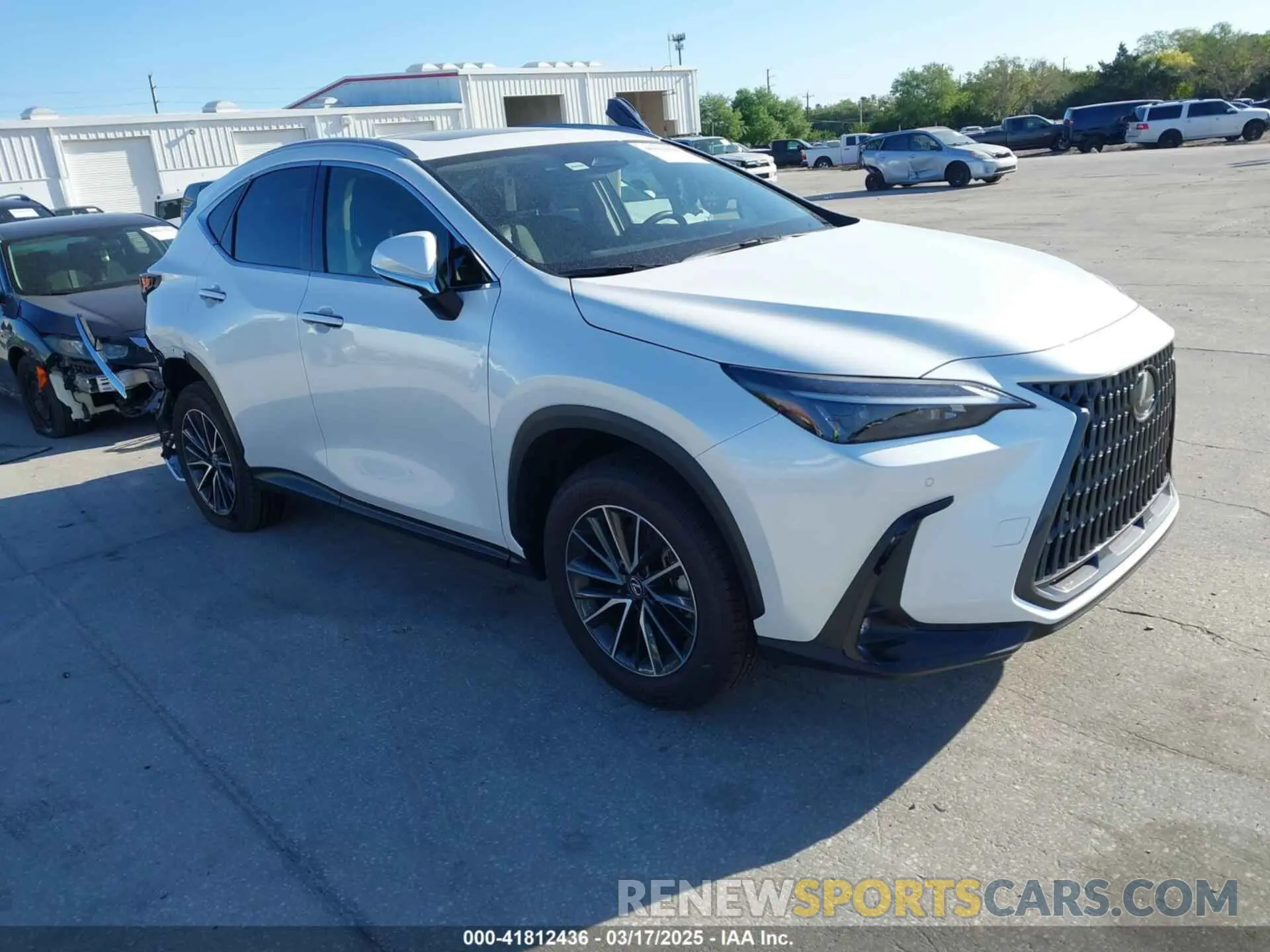1 Photograph of a damaged car JTJGDCAZ6S2016077 LEXUS NX 2025