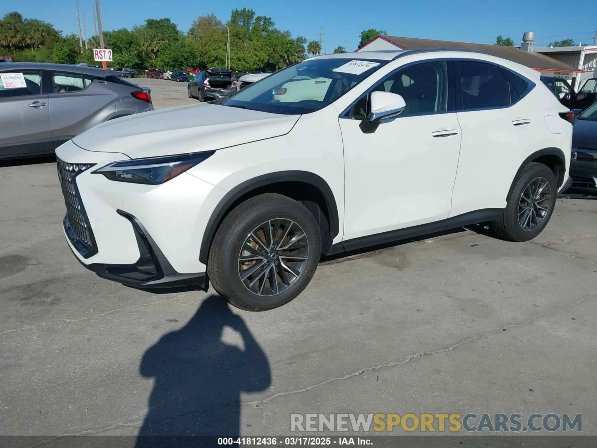 2 Photograph of a damaged car JTJGDCAZ6S2016077 LEXUS NX 2025