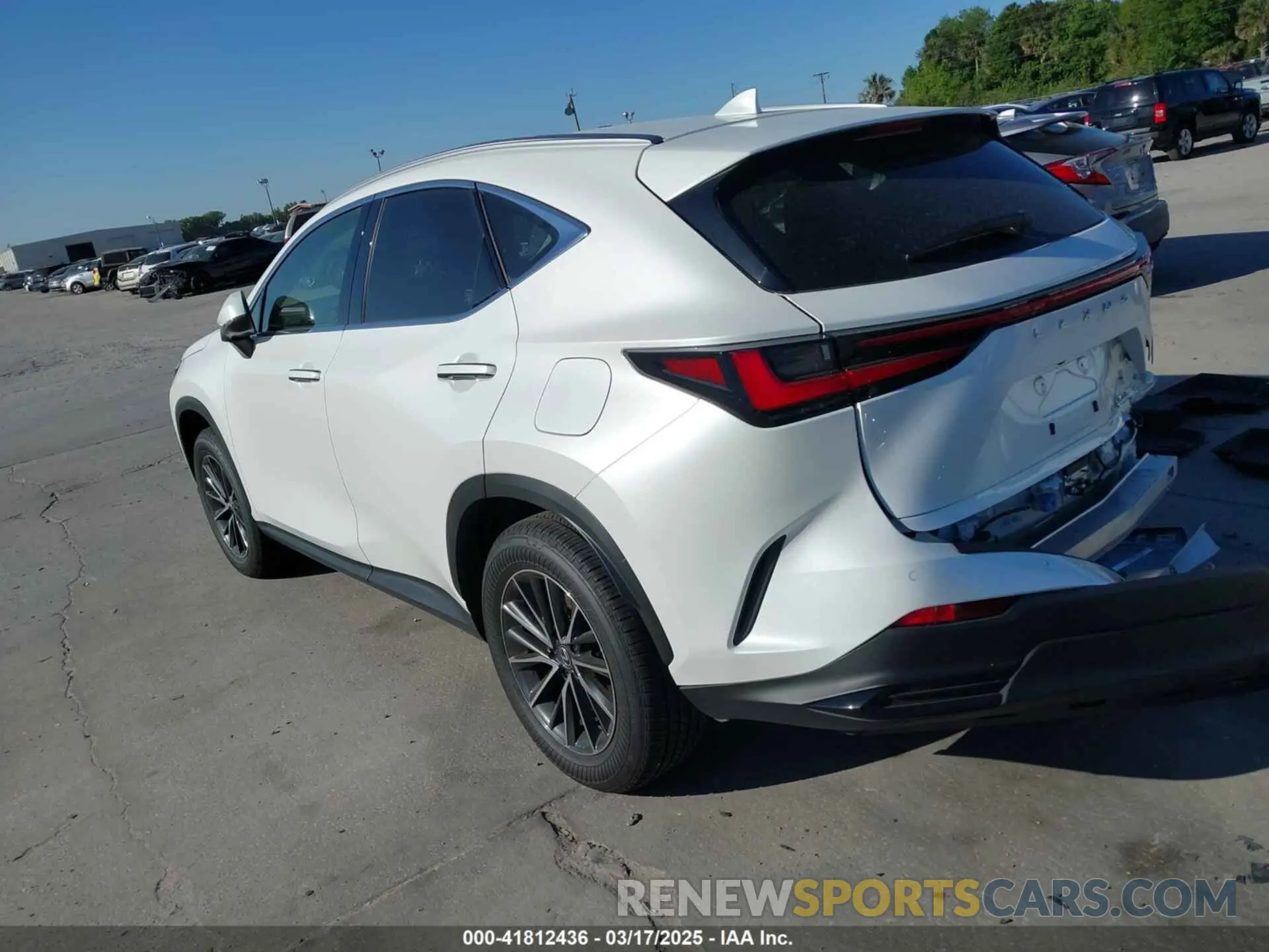 3 Photograph of a damaged car JTJGDCAZ6S2016077 LEXUS NX 2025