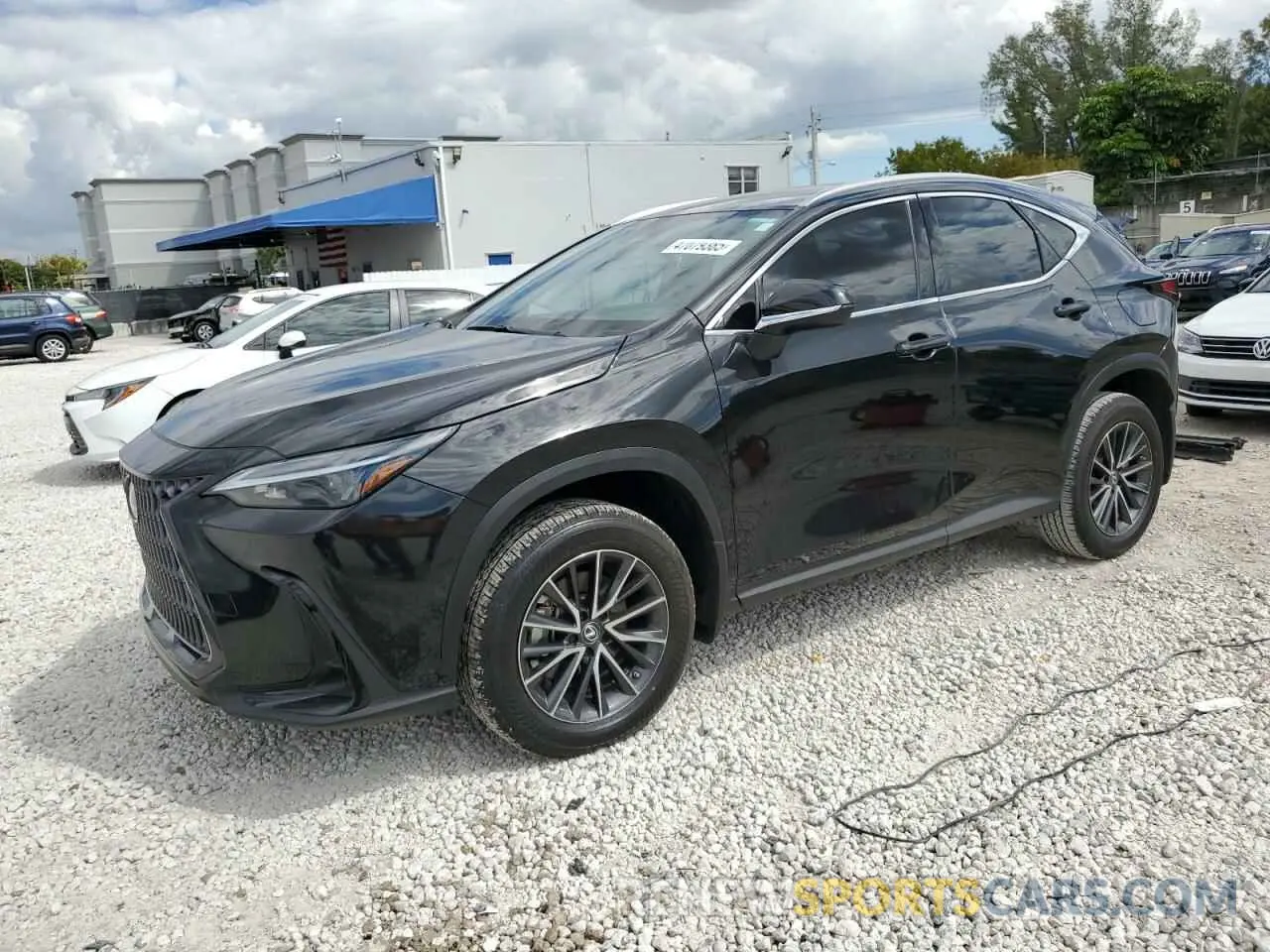 1 Photograph of a damaged car 2T2ADCAZ2NC001134 LEXUS NX 250 2022