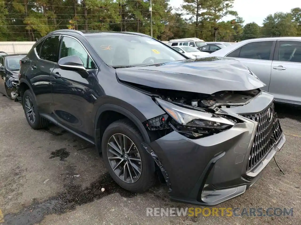 1 Photograph of a damaged car 2T2ADCAZ3NC001188 LEXUS NX 250 2022