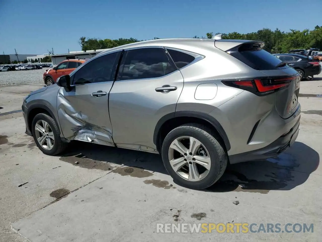 2 Photograph of a damaged car 2T2ADCAZ4NC001202 LEXUS NX 250 2022