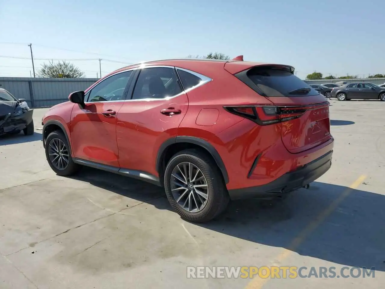 2 Photograph of a damaged car 2T2ADCAZ4NC001670 LEXUS NX 250 2022