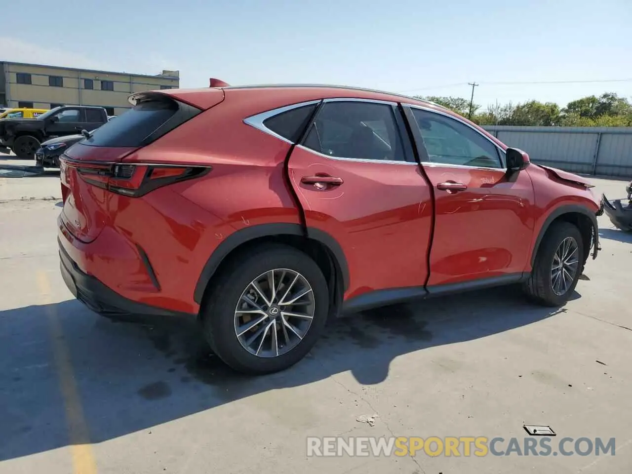 3 Photograph of a damaged car 2T2ADCAZ4NC001670 LEXUS NX 250 2022