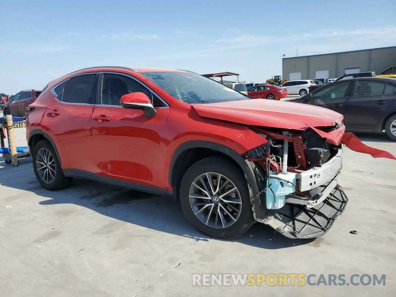 4 Photograph of a damaged car 2T2ADCAZ4NC001670 LEXUS NX 250 2022