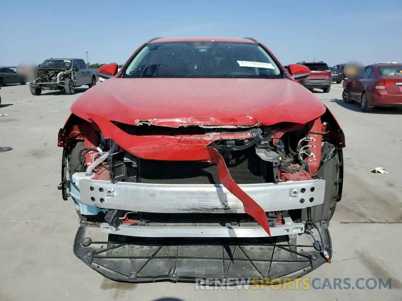 5 Photograph of a damaged car 2T2ADCAZ4NC001670 LEXUS NX 250 2022