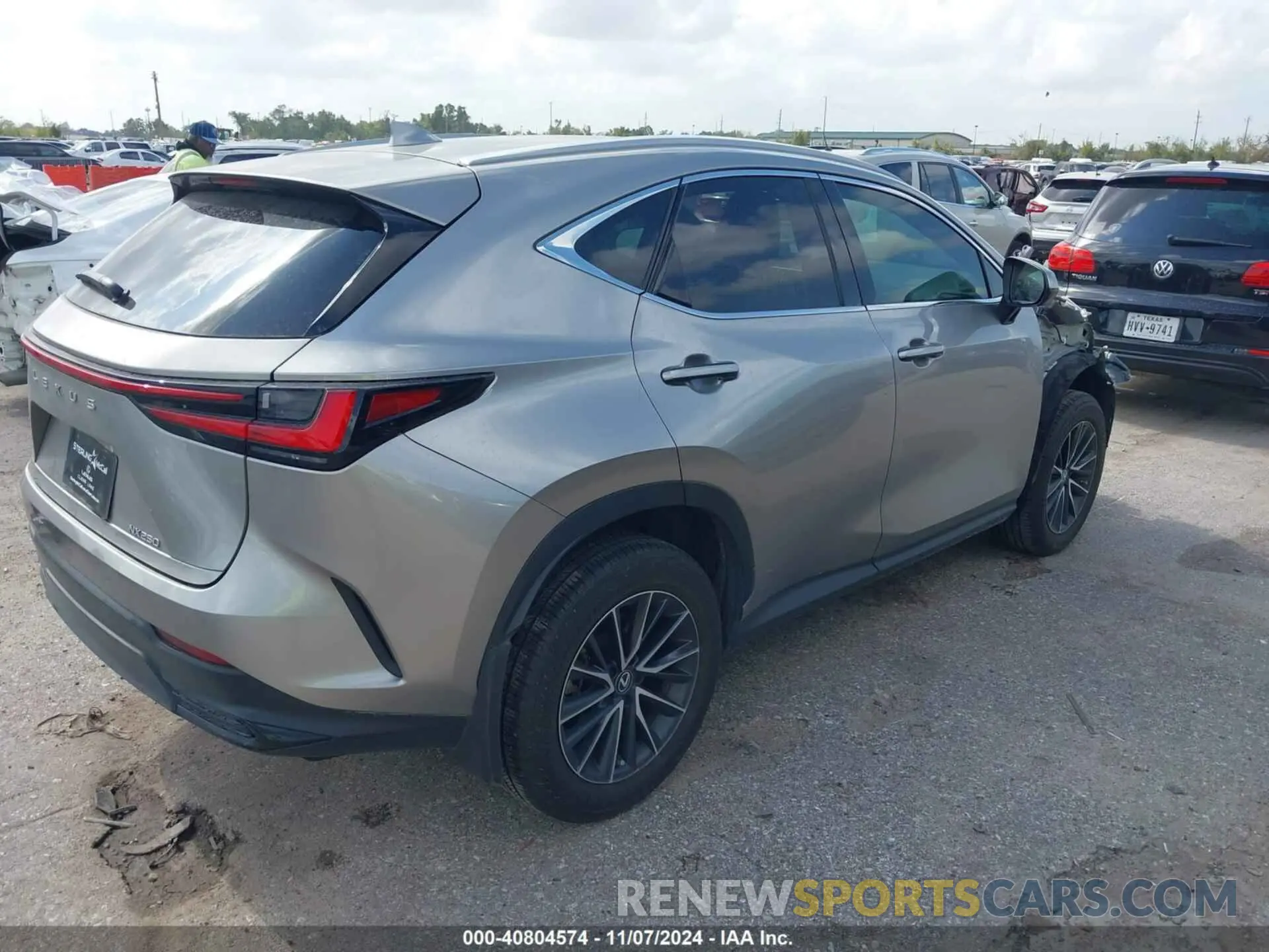 4 Photograph of a damaged car 2T2ADCAZ7NC001212 LEXUS NX 250 2022