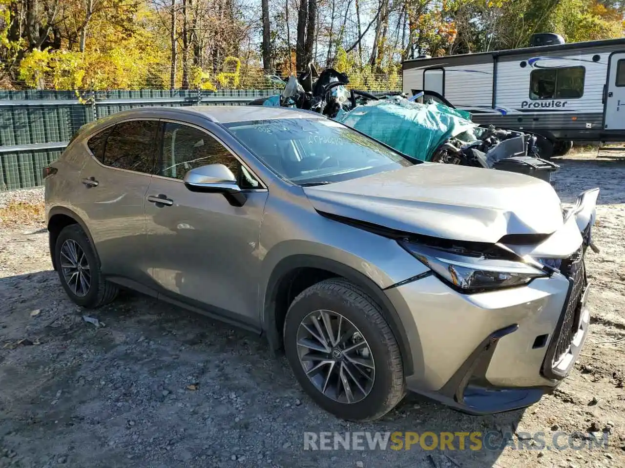 1 Photograph of a damaged car 2T2ADCEZ2NC001581 LEXUS NX 250 2022