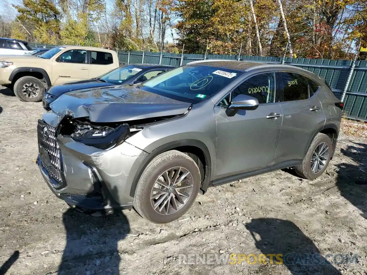 2 Photograph of a damaged car 2T2ADCEZ2NC001581 LEXUS NX 250 2022