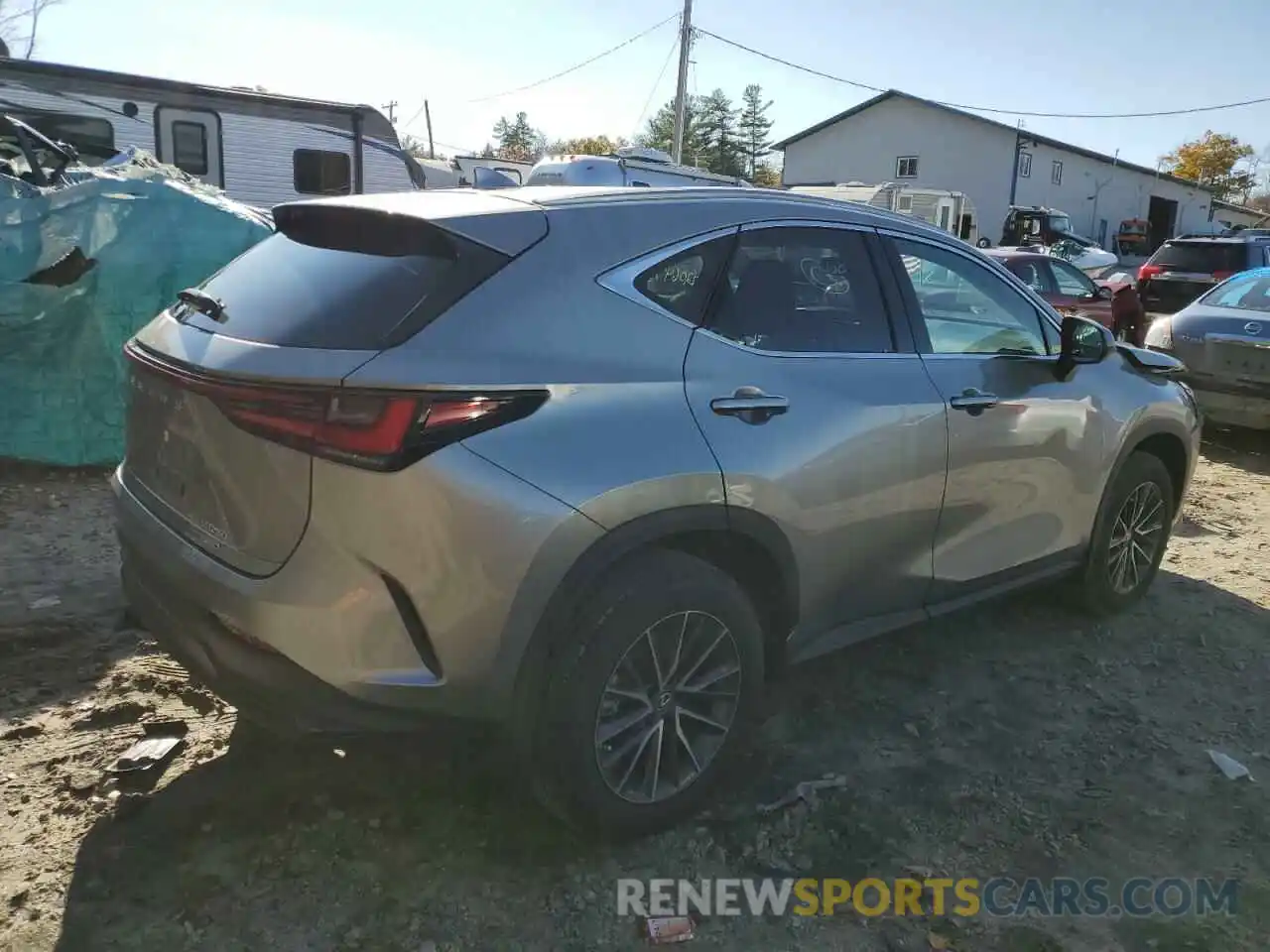 4 Photograph of a damaged car 2T2ADCEZ2NC001581 LEXUS NX 250 2022