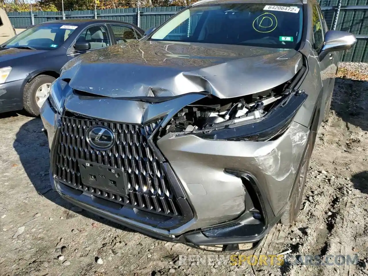 9 Photograph of a damaged car 2T2ADCEZ2NC001581 LEXUS NX 250 2022