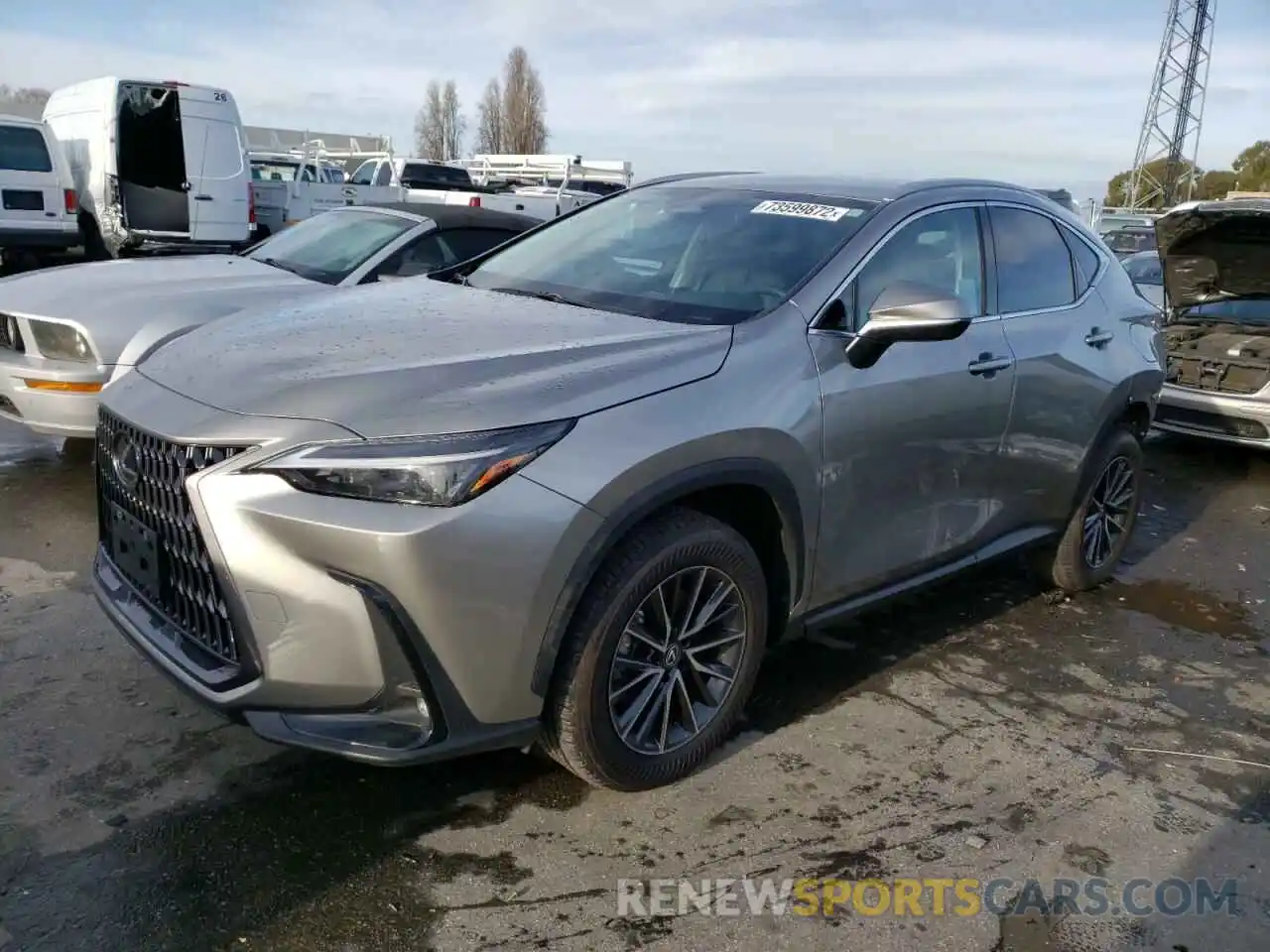 1 Photograph of a damaged car 2T2ADCEZ8NC001231 LEXUS NX 250 2022