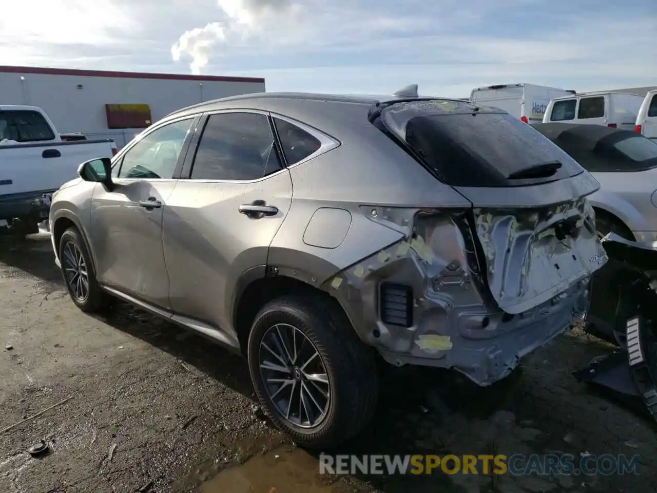 2 Photograph of a damaged car 2T2ADCEZ8NC001231 LEXUS NX 250 2022