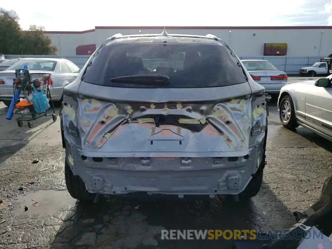 6 Photograph of a damaged car 2T2ADCEZ8NC001231 LEXUS NX 250 2022